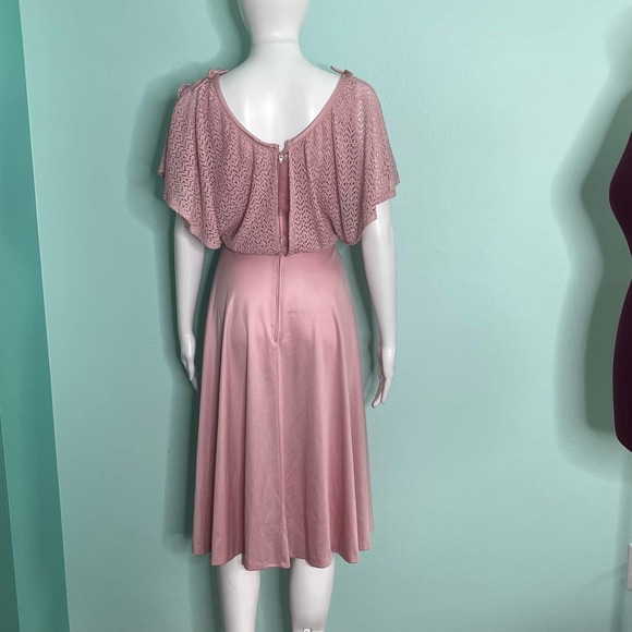 Vintage Pink Boho Dress - Picture 3 of 8